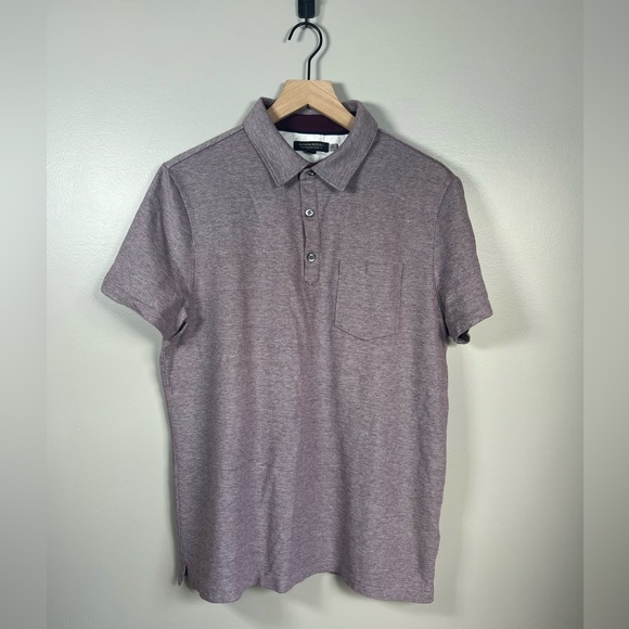 Banana Republic Other - Banana Republic Performance Pique Polo - Purple - Large - EUC
